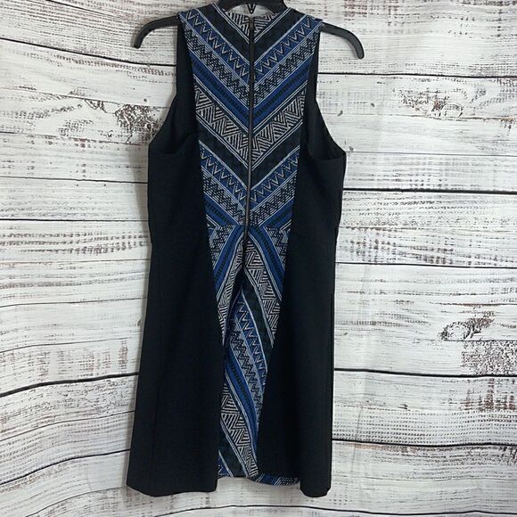 Adelyn Rae Dress Womens Size large sheath cotton Blend Sleeveless embroidered - Picture 5 of 13